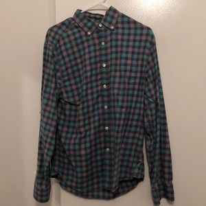 Casual plaid shirt